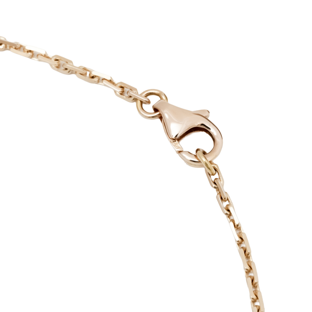 Cartier Love Necklace 18K Rose Gold Diamond B7014700