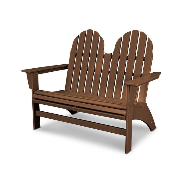 POLYWOOD Vineyard Adirondack Bench