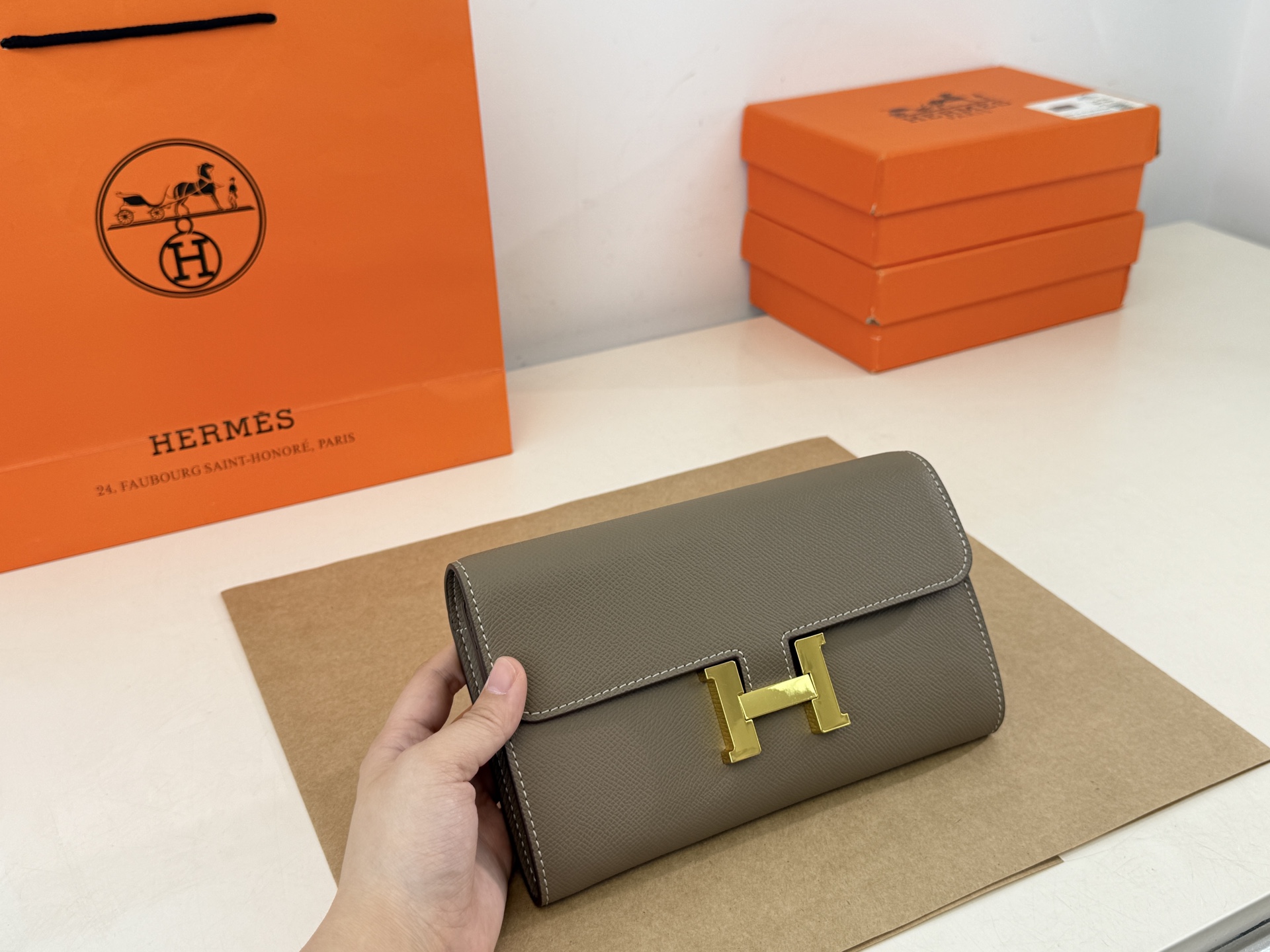 Hermès Constance wallet - cnluxepick