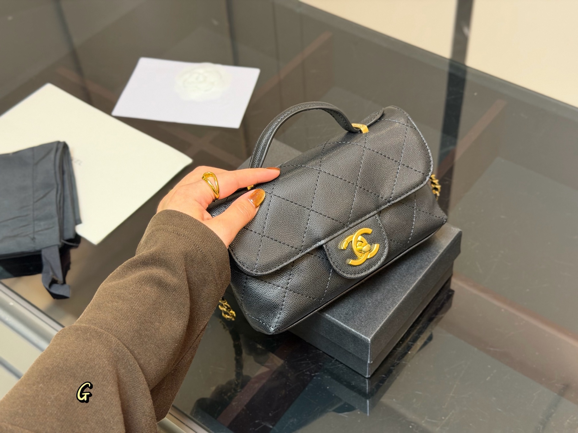 Chanel Winter 25k Chain Bag - cnluxepick