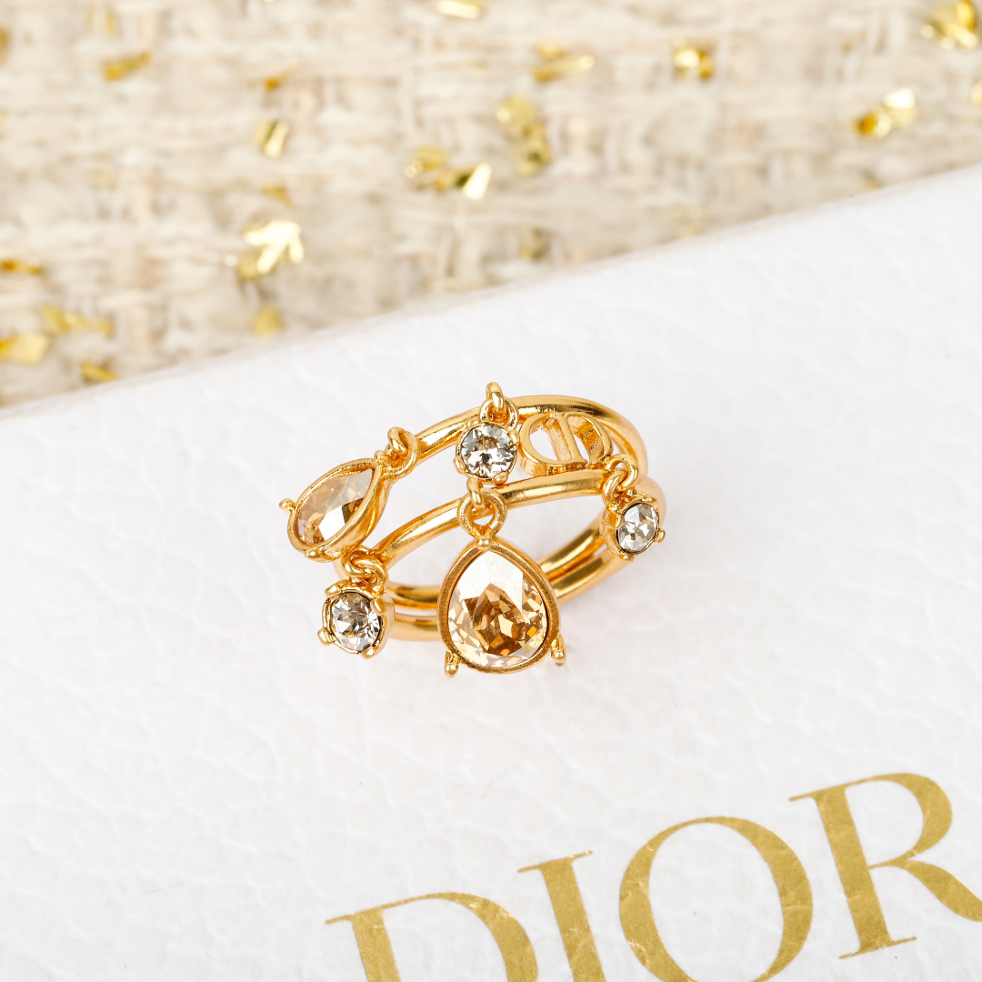 Dior Pearl Drop Ring - cnluxepick