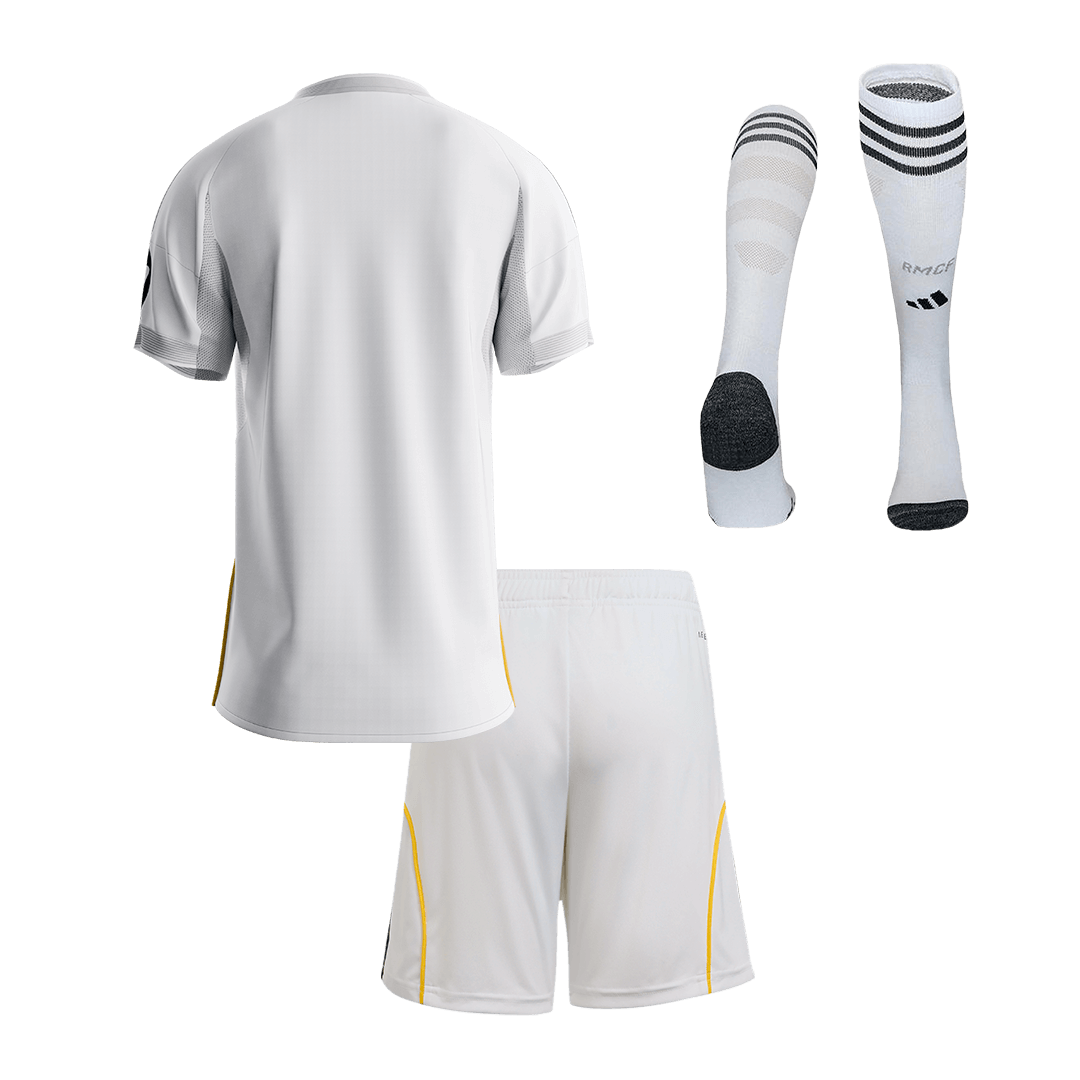 Real Madrid Home Kids Soccer Jerseys Full Kit 2025/26