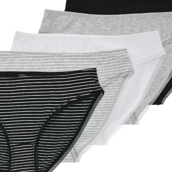 Gina Benotti 5 Damen Slips aus Baumwolle