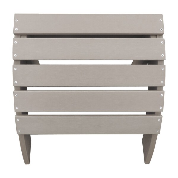 Island Retreat EzCare TekWood Adirondack Ottoman