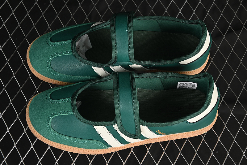 Adidas Samba Jane White/Green JR7340