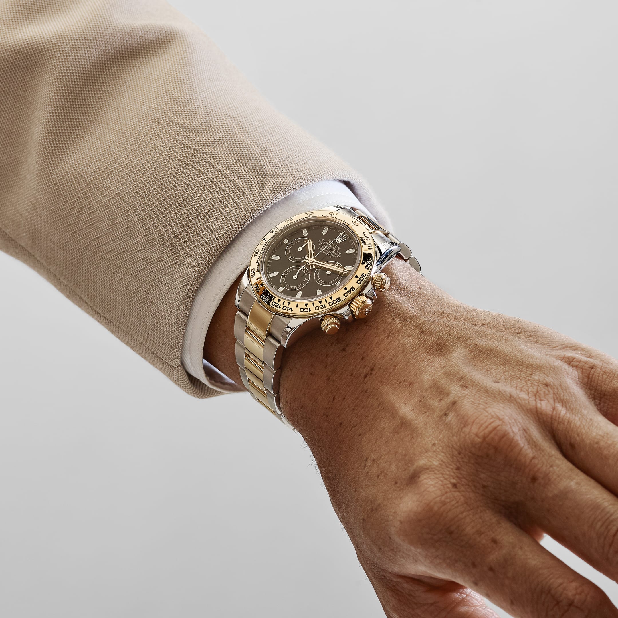 Rolex Daytona 116503 Stainless Steel Yellow Gold Black Dial (2019)