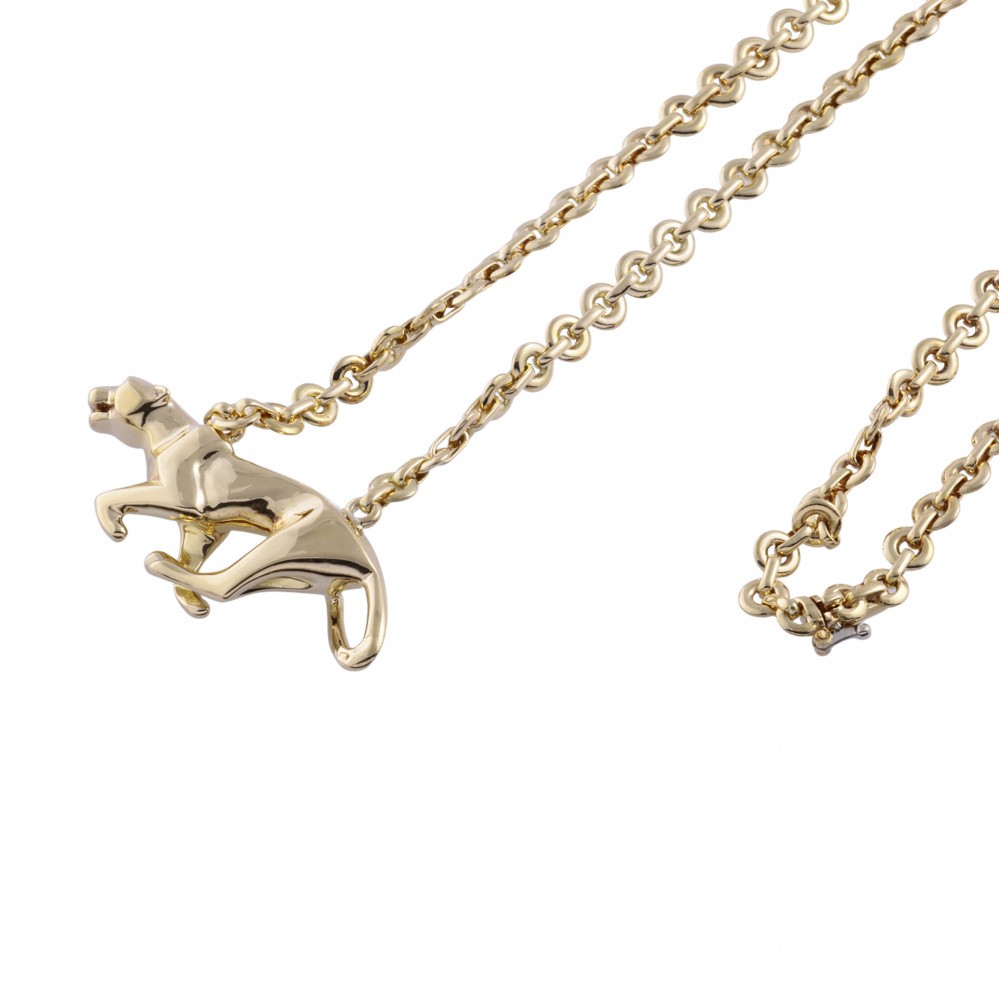 Cartier Panthère Necklace 18K Yellow Gold