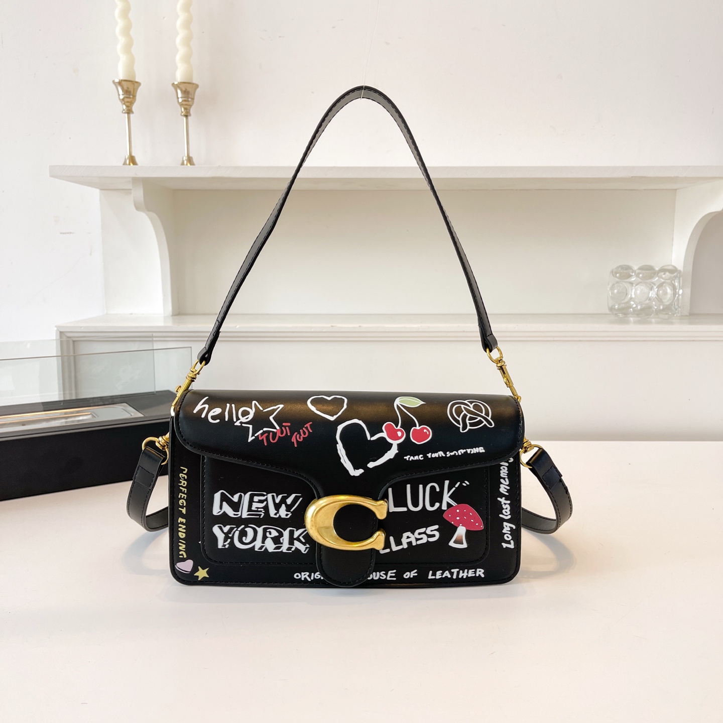 Coach Women's Printed Shoulder Bag Crossbody Bag Commuting - cnluxepick