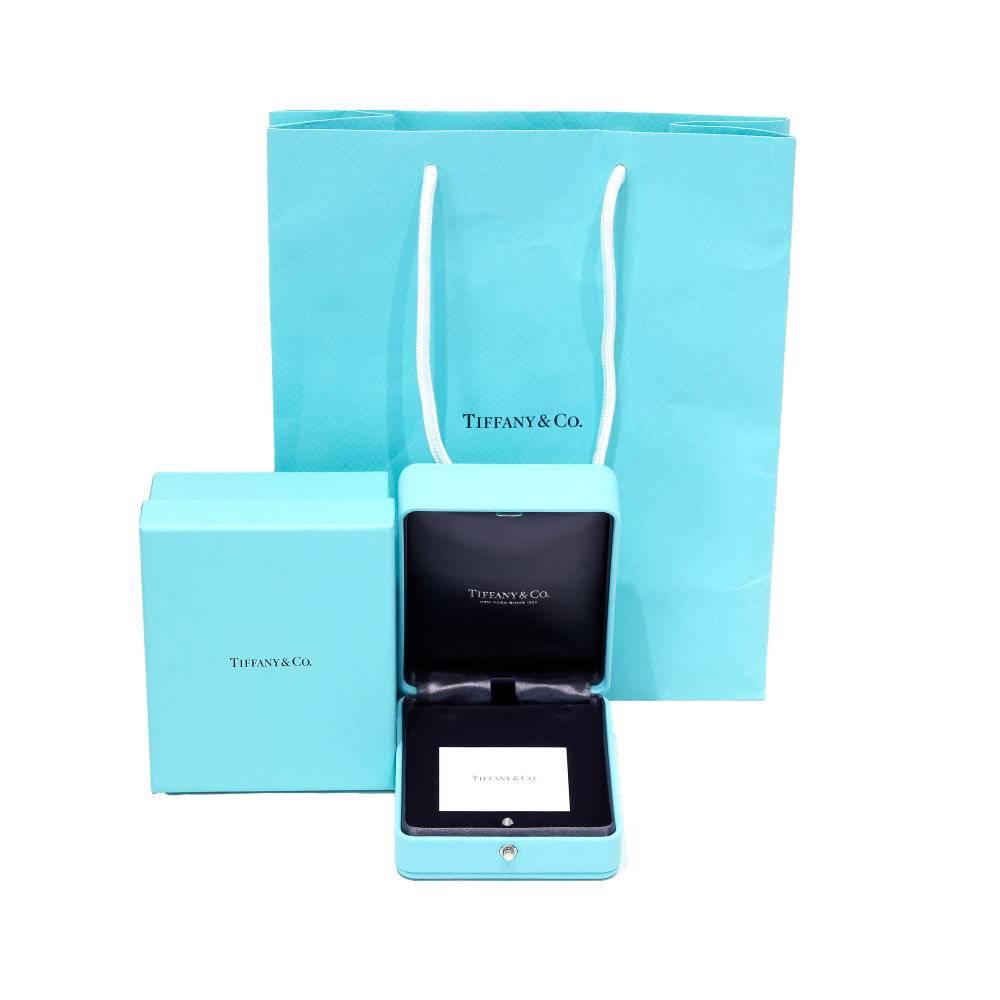 Tiffany & Co. Key Daisy Diamond Necklace Platinum & 18K Rose Gold