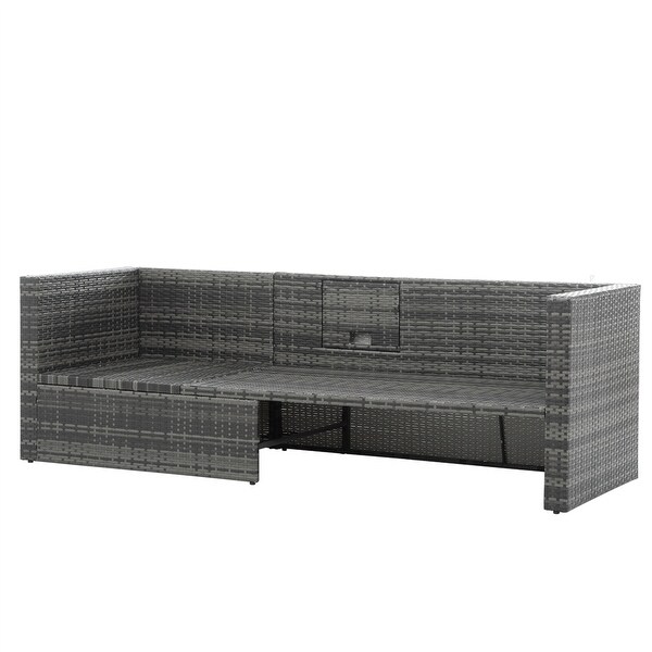 5 Set Wicker Furniture,Patio Furniture,Seasonal PE Wicker Furniture