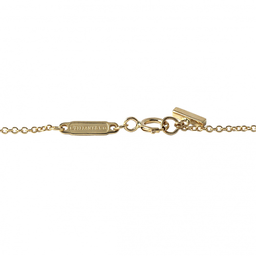 Tiffany & Co. Tiffany T Smile Necklace 18K Yellow Gold Diamond 62617683