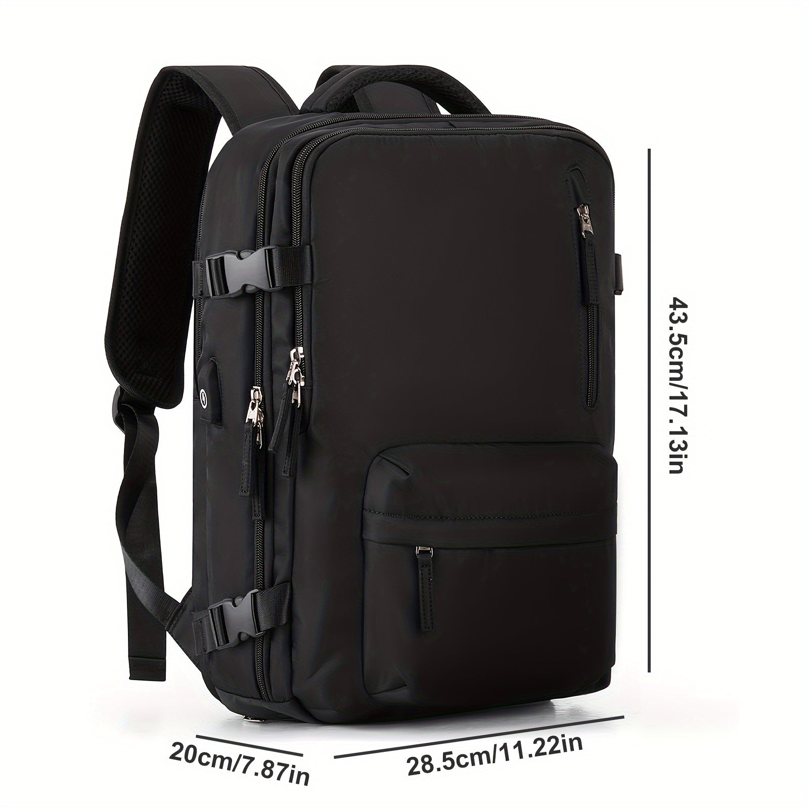 Multi-Pocket Travel Backpack