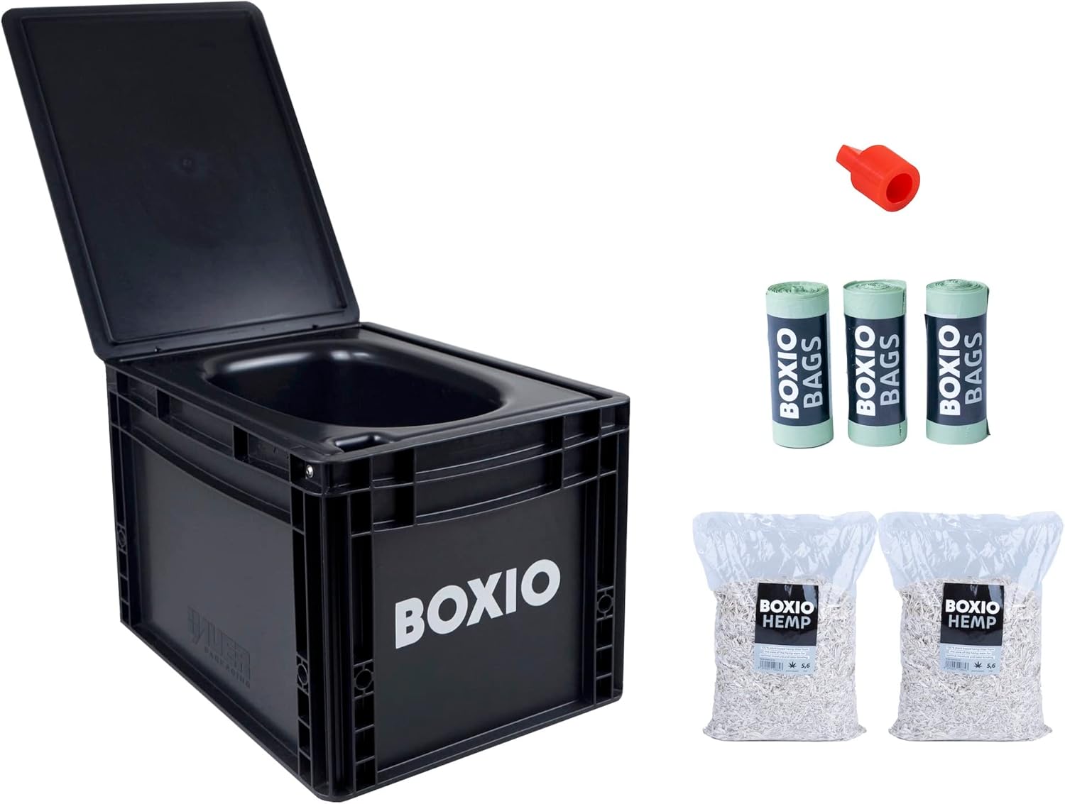 Toilet MAX+ Starter Kit, portable camping toilet, composting toilet 15.7