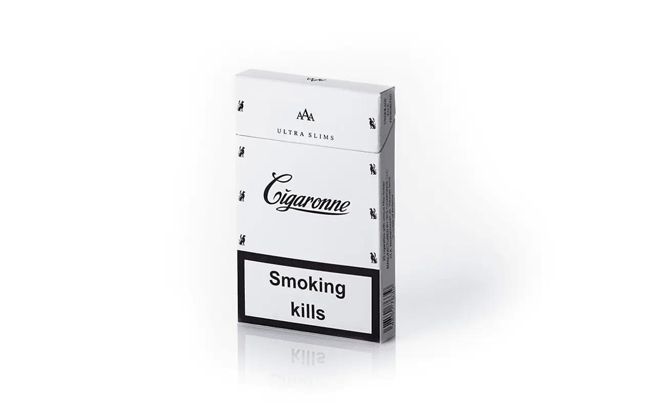 Cigaronne Ultra Slims White Cigarettes Buy Online AU - FLUXAUD SHOP
