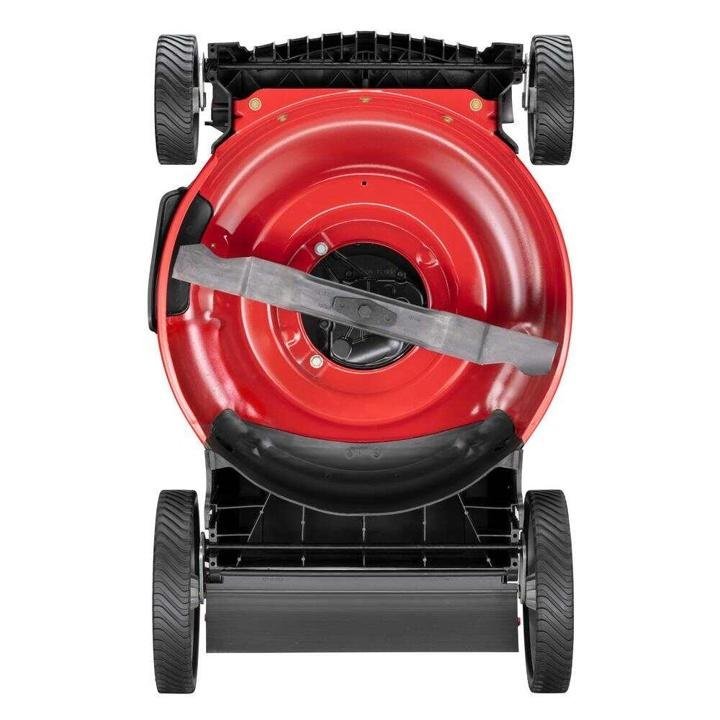 troy-bilt-21 in. 160 cc Gas Walk Behind Push Mower with High Rear Wheels and 3-in-1 Cutting System