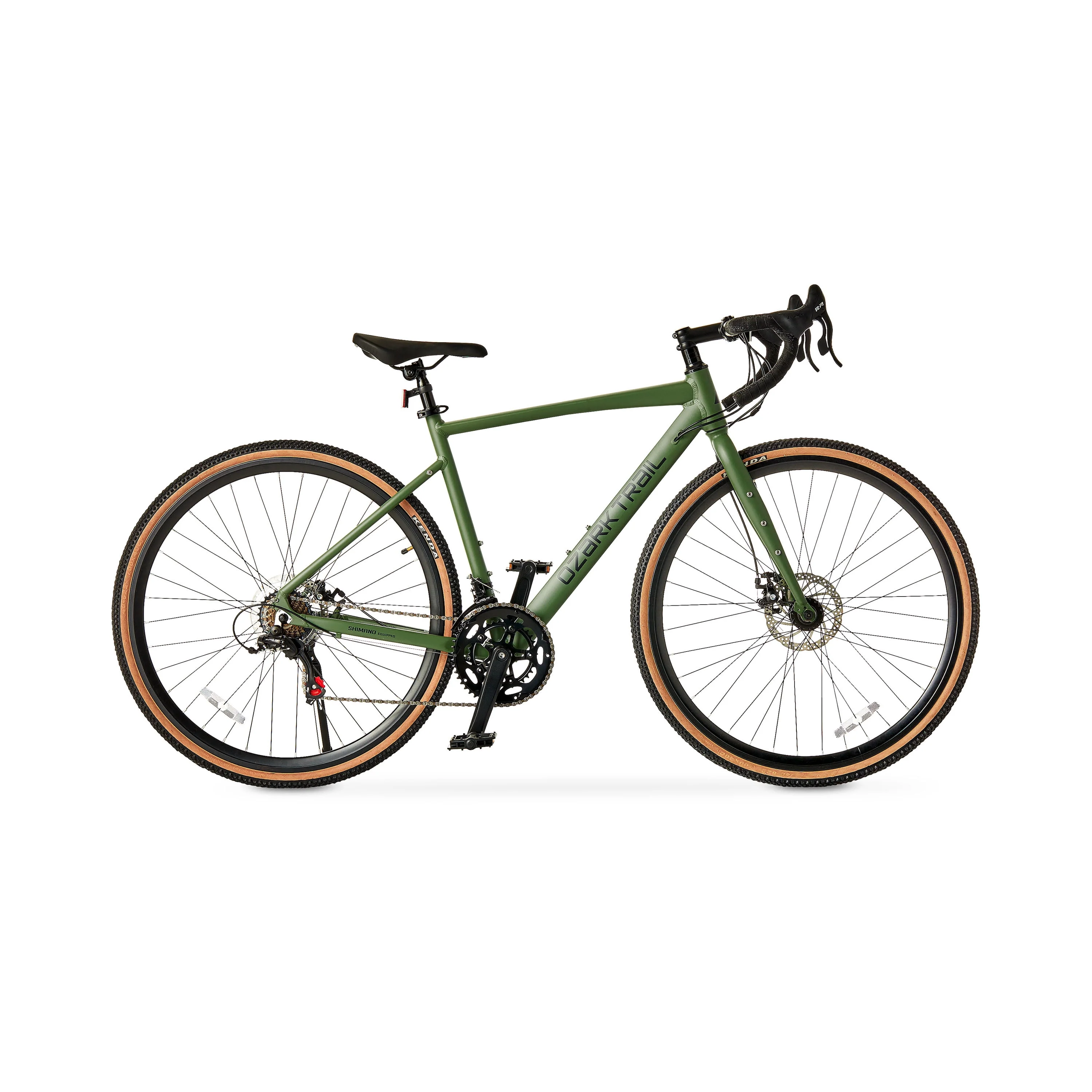 Ozark Trail 700C G.1 Explorer Drop Bar Gravel Bike, Medium Frame, Fits Riders 5'5