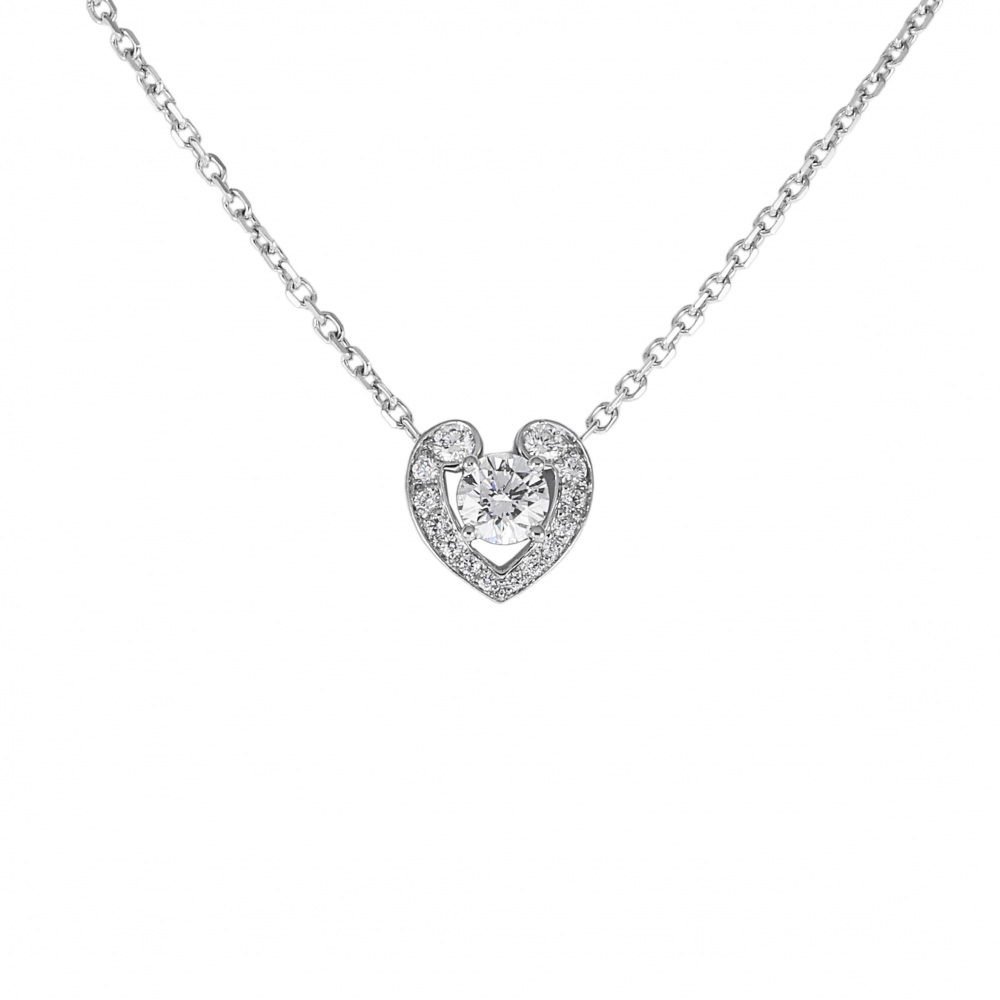 Cartier Your Mine Necklace Platinum & 18K White Gold Diamond N3018100
