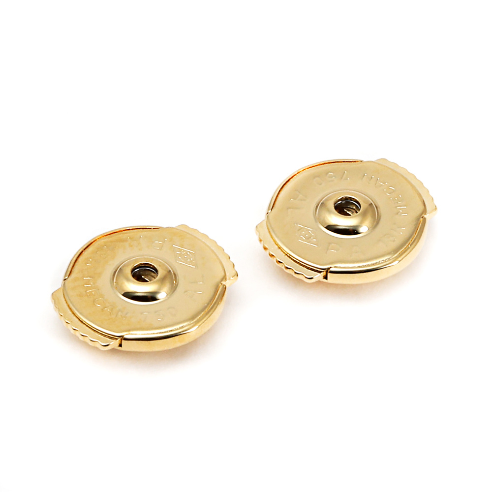 Van Cleef & Arpels Frivole Earrings 18K Yellow Gold Diamond VCARP24200