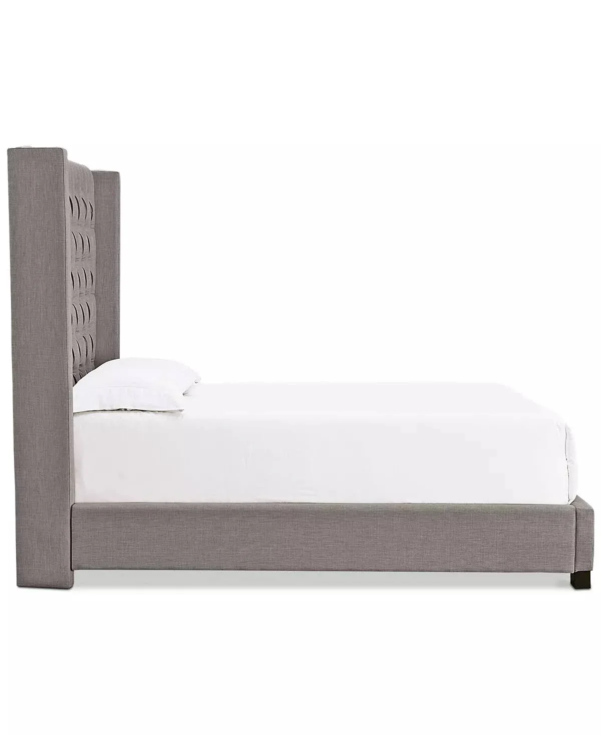 Monroe II Upholstered King Bed, Created for Macy's - Grey