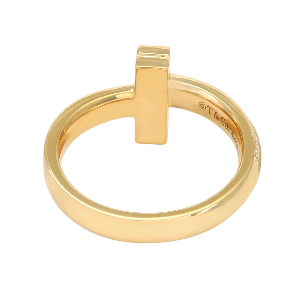 Tiffany & Co. Tiffany T One Narrow Ring 18K Yellow Gold Diamond 73125537