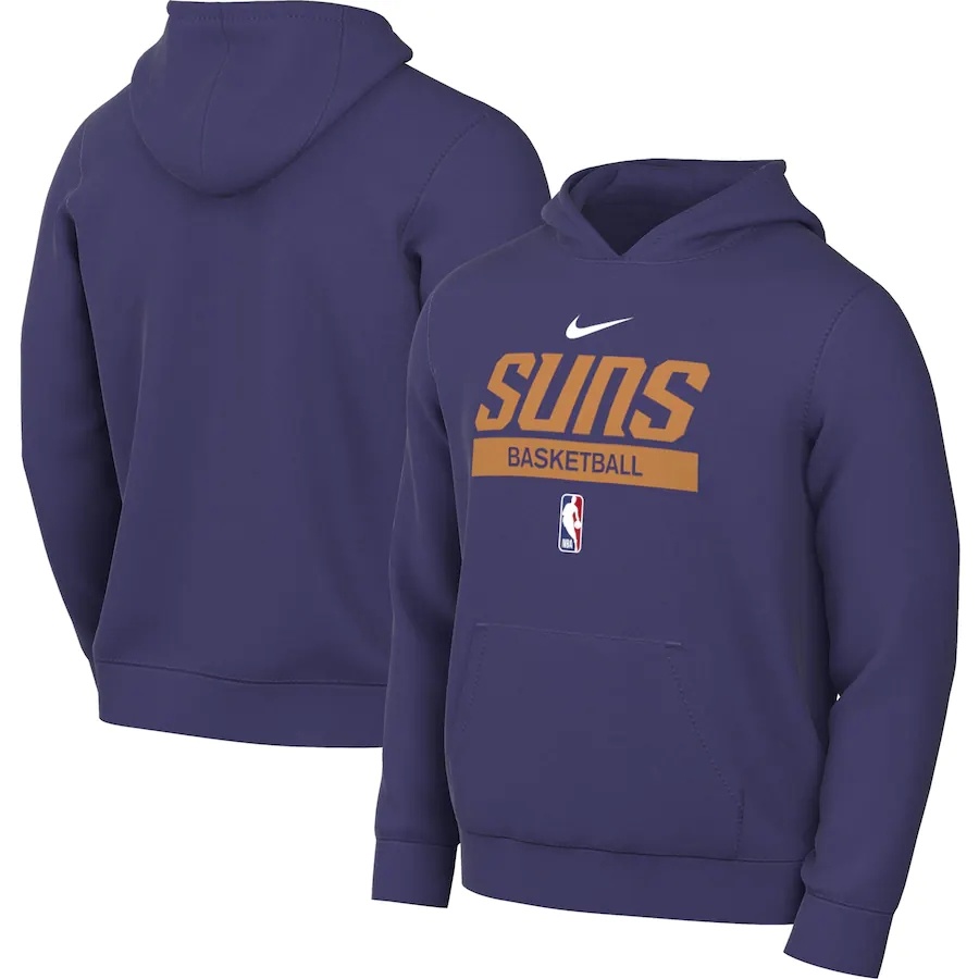 Men's Phoenix Suns 2022/23 Spotlight On-Court Practice Performance Pullover Hoodie