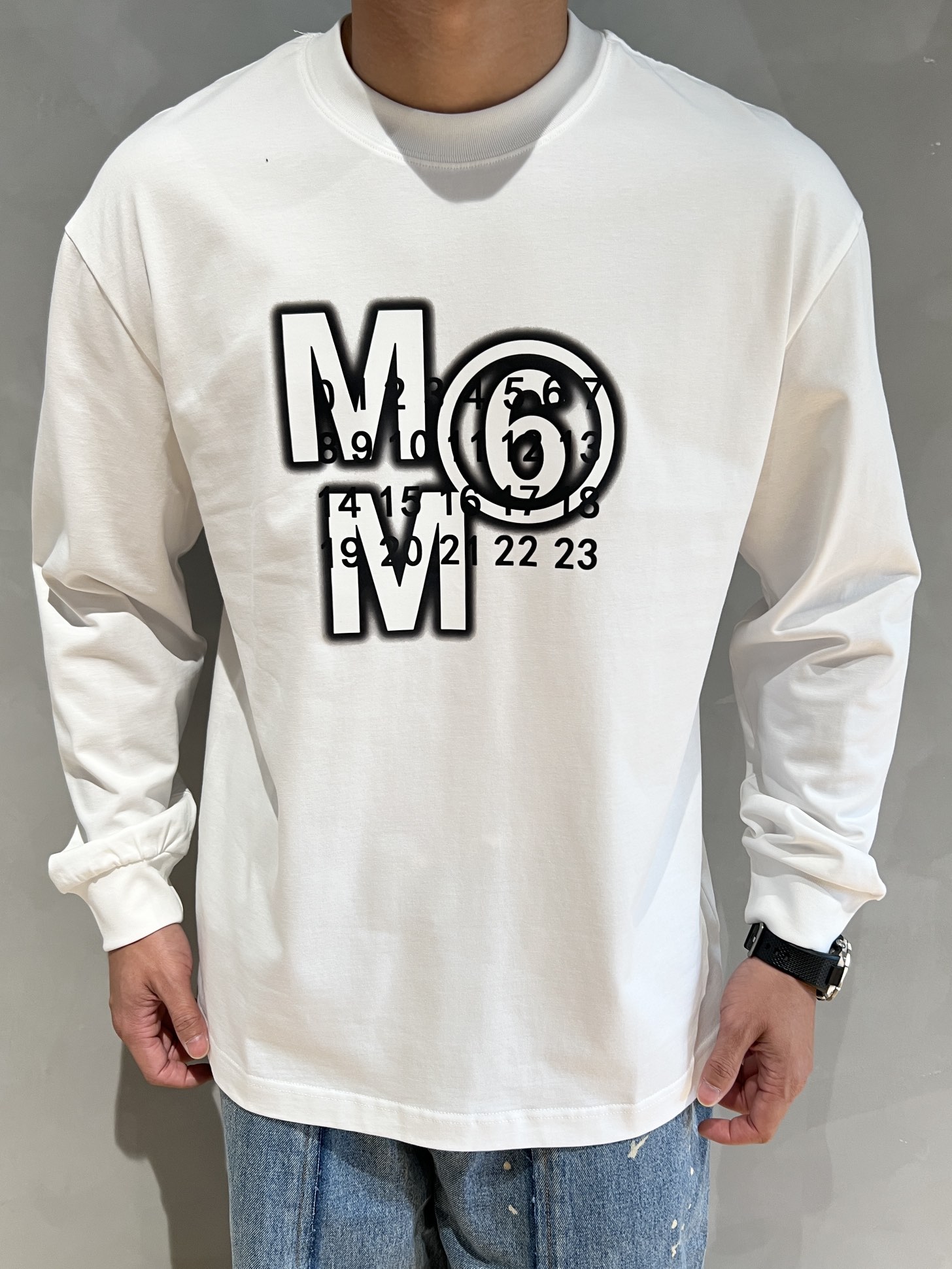 快適大人カジュアル26SS マルジェラ  長袖ｔシャツMM6  コピー  Maison Margiela