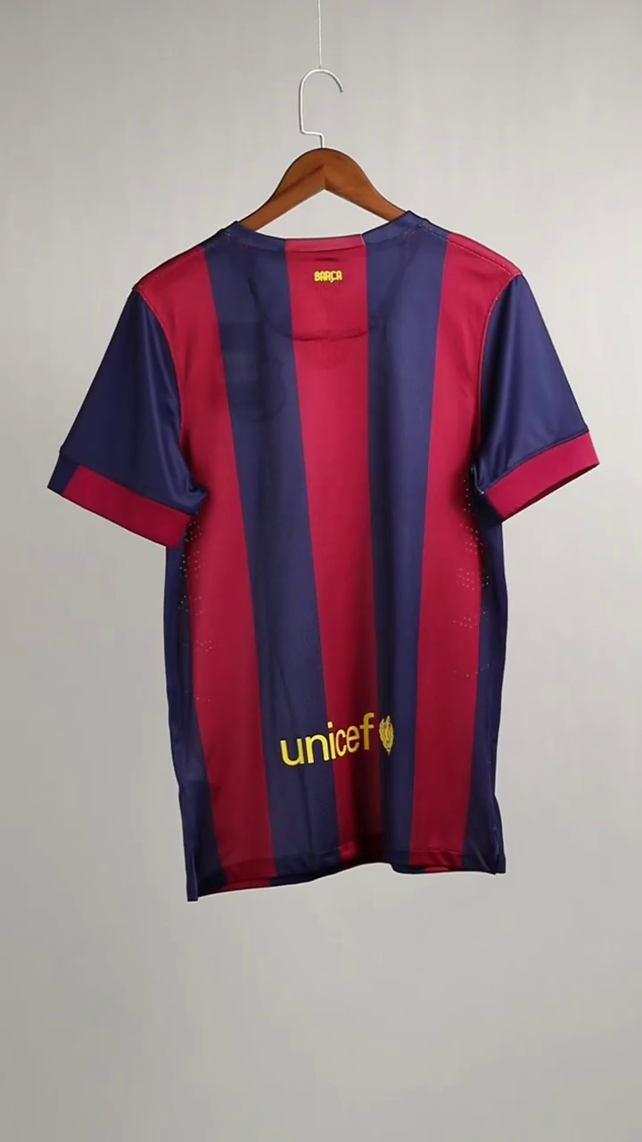 Retro Soccer Jersey Barcelona Home 2014/15