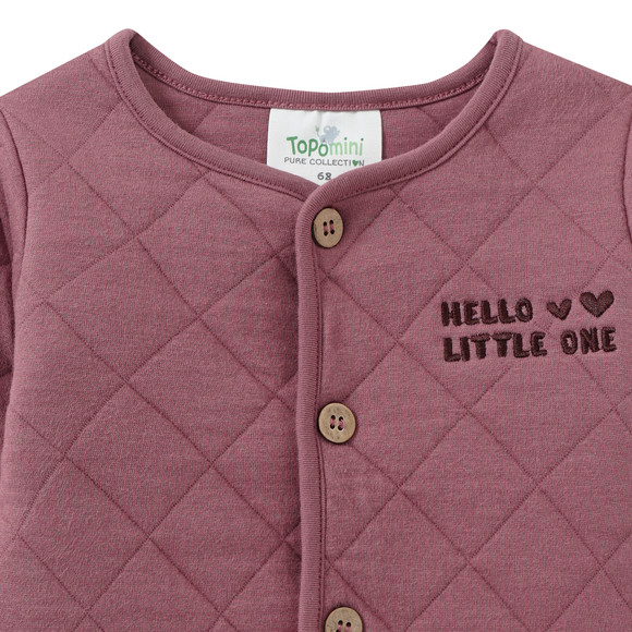 Topomini Pure Collection Newborn Jäckchen mit Bio-Baumwolle