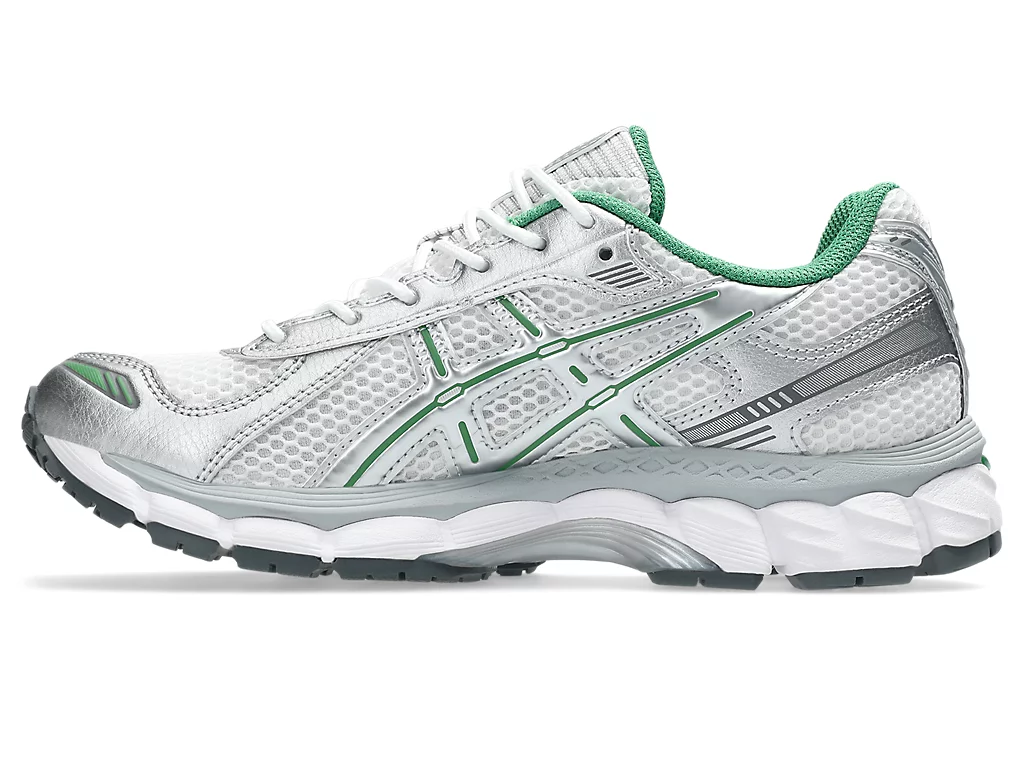 ASICS GEL-KAYANO 12.1 Running Shoes Pure Silver/Green