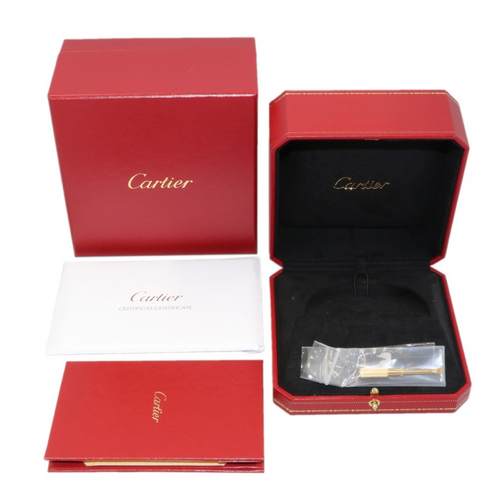 Cartier Love Half Diamond #16 Bracelet 18K Yellow Gold