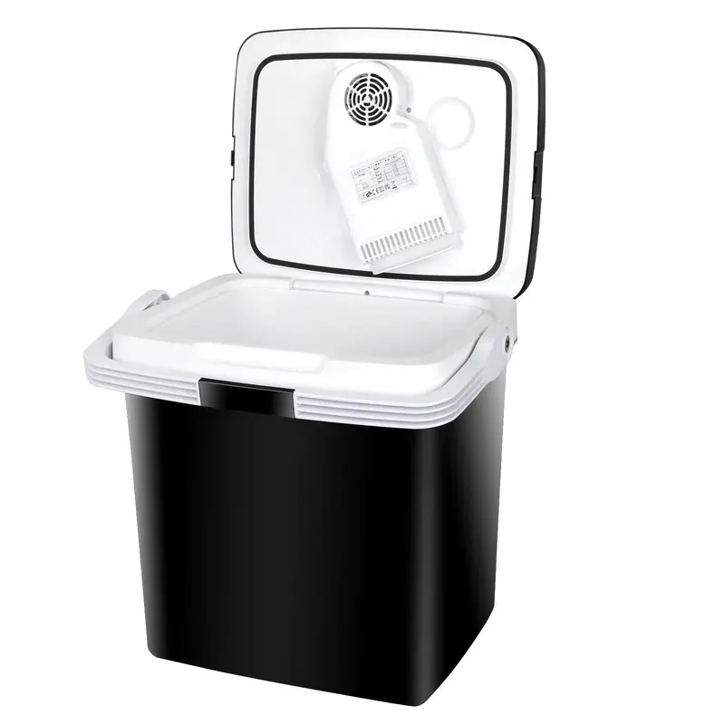 Ultra-Quiet Thermoelectric Car Cooler/Warmer – Portable Iceless Mini Fridge for Travel