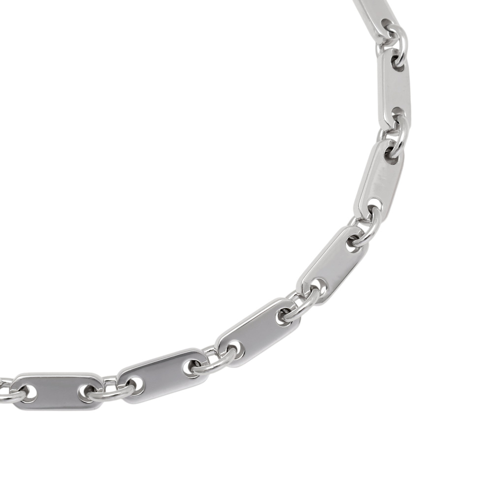 Cartier Figaro Bracelet 18K White Gold 488525