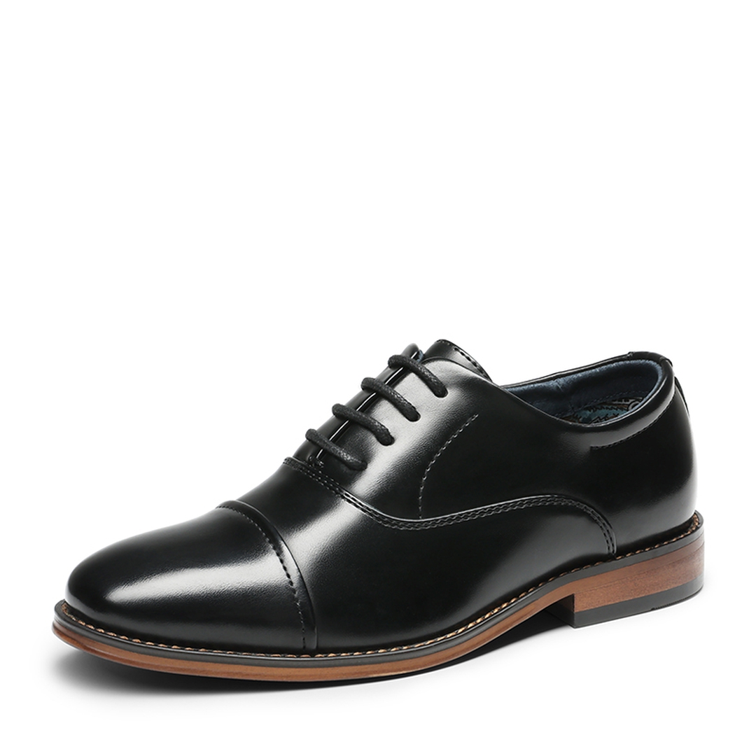 Boys' Handsome Cap Toe Dress Oxfords