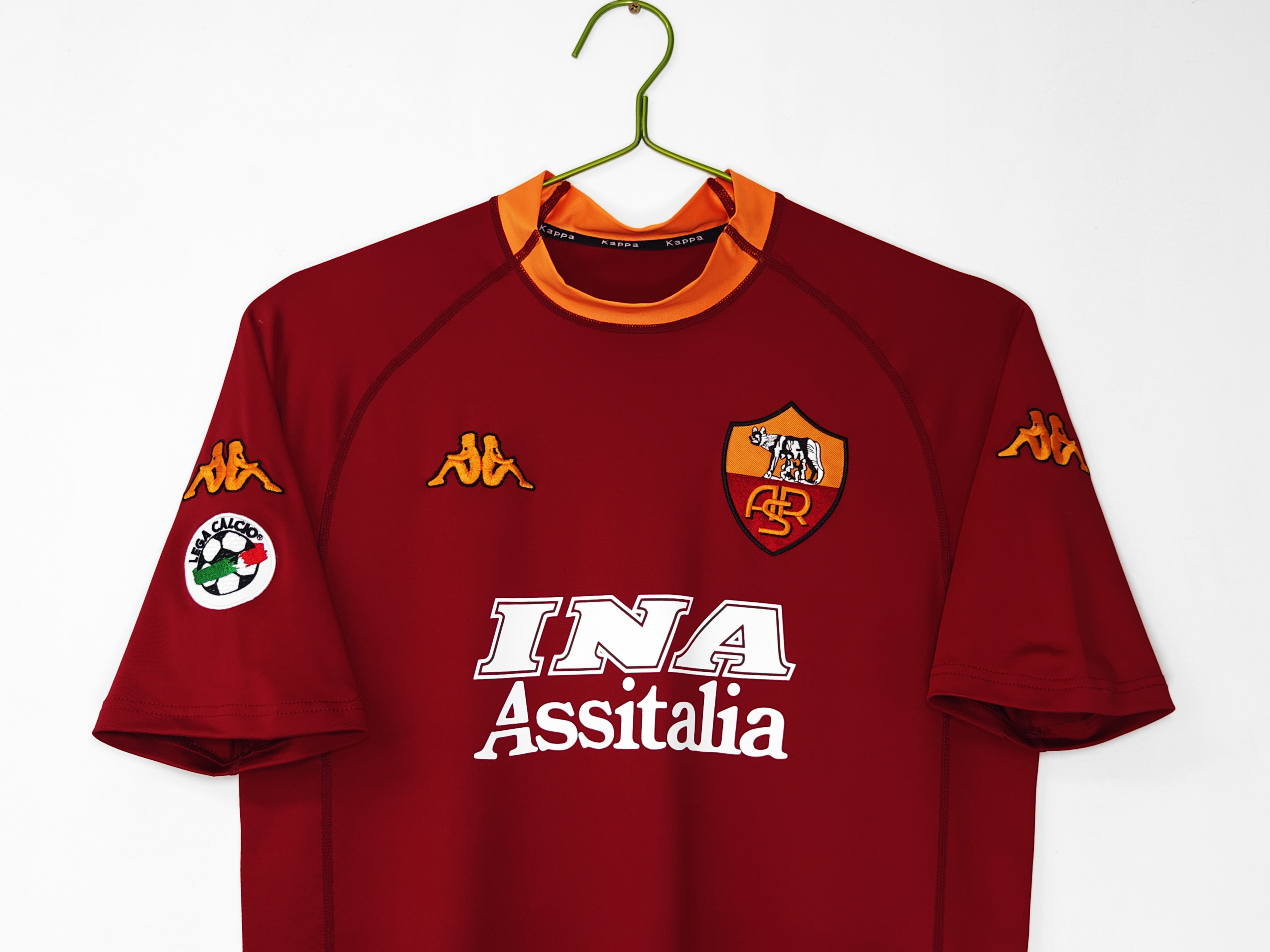 Retro Roma 00/01 Home Jersey S-XXL 3