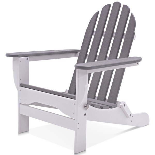 Nelson Recycled Plastic Folding Adirondack Chair by Havenside Home