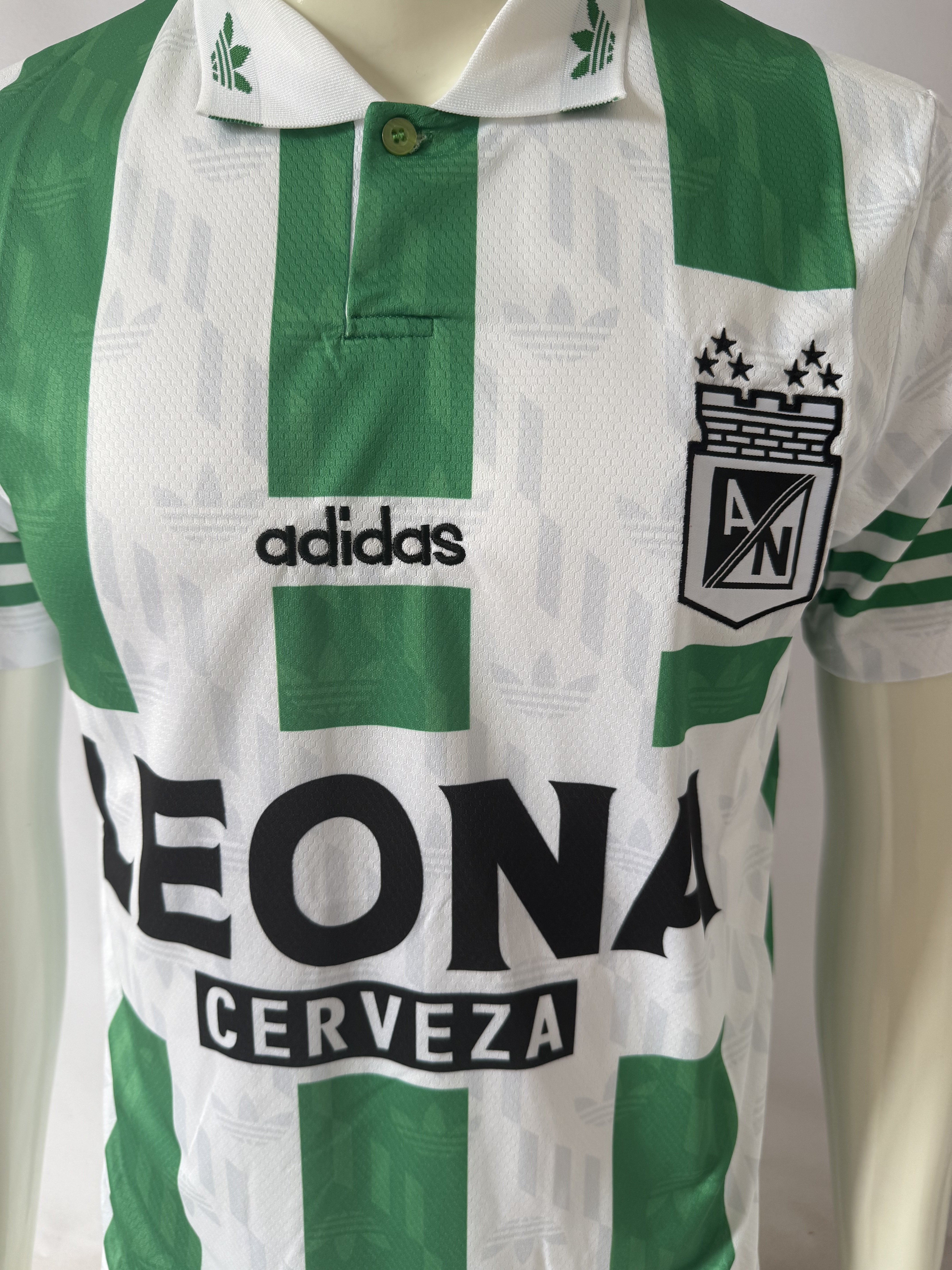 Retro Atletico Nacional 1996/97 Home Jersey 4
