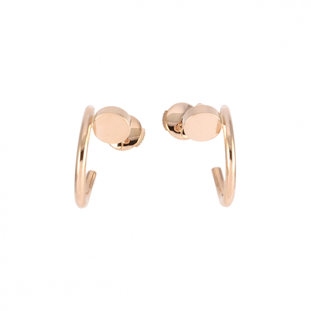 Cartier Juste un Clou Earrings 18K Rose Gold B8301234