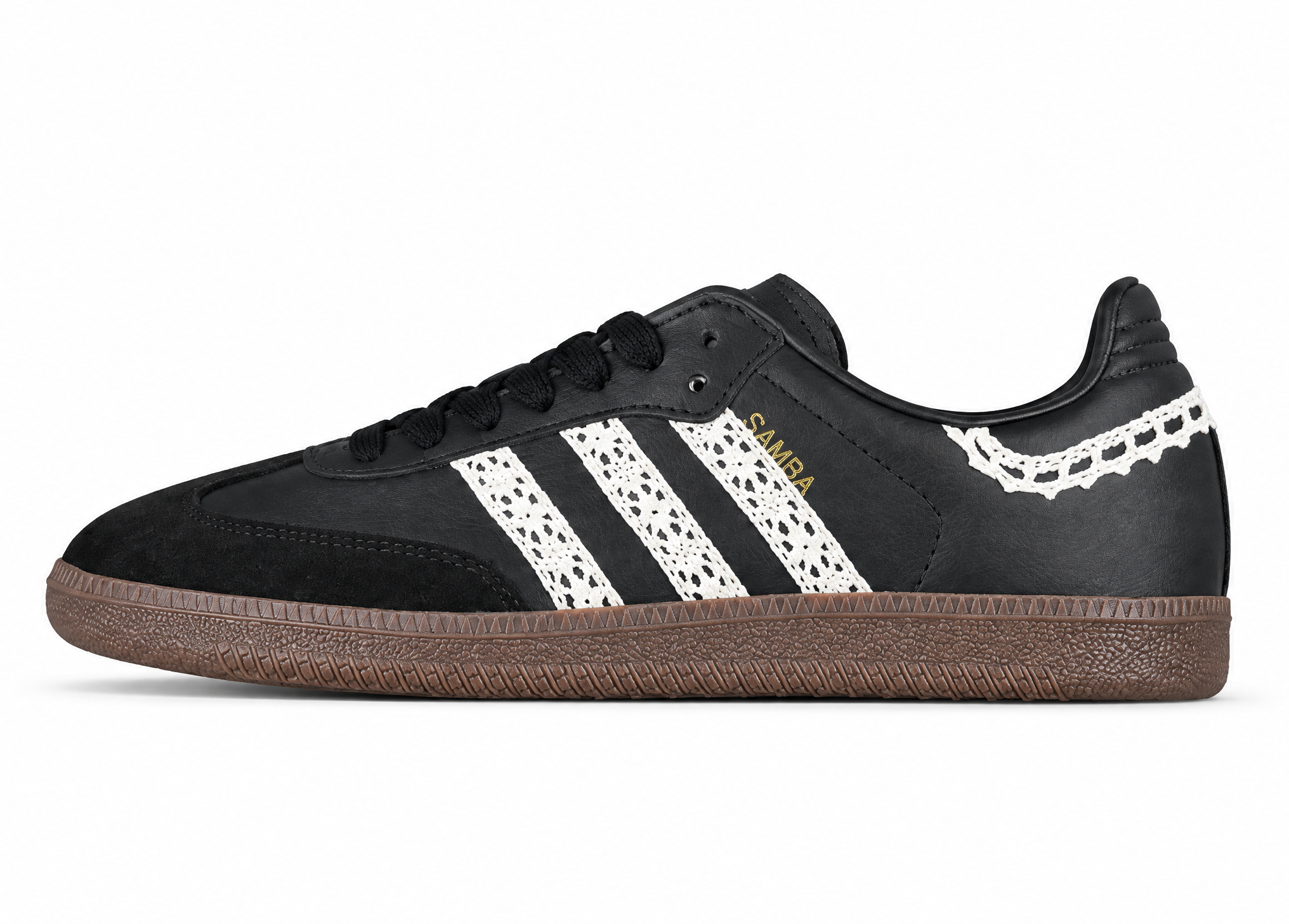 Adidas Samba Vegan White/Brown/Black B75807-1