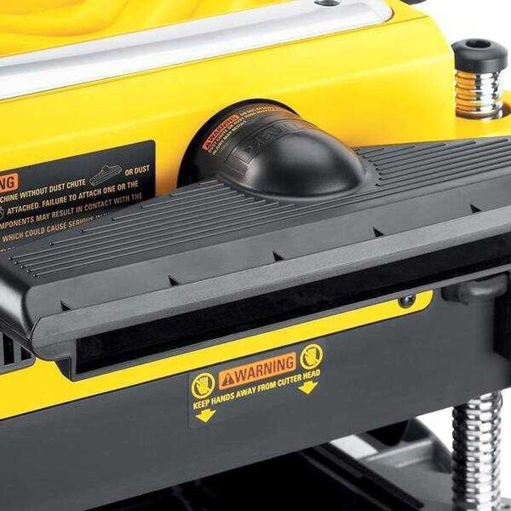 dewalt-Three Knife Two-Speed Thickness Planer