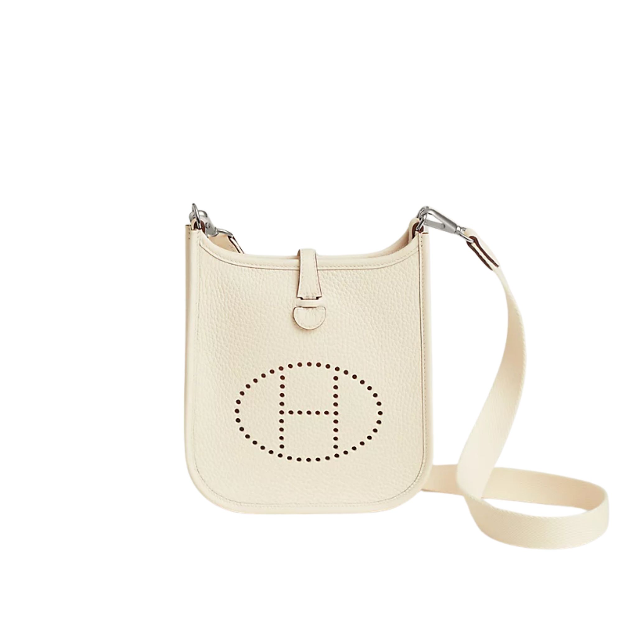 Hermes Evelyne 16 Amazone White Bag 18Cm H069426Ckav