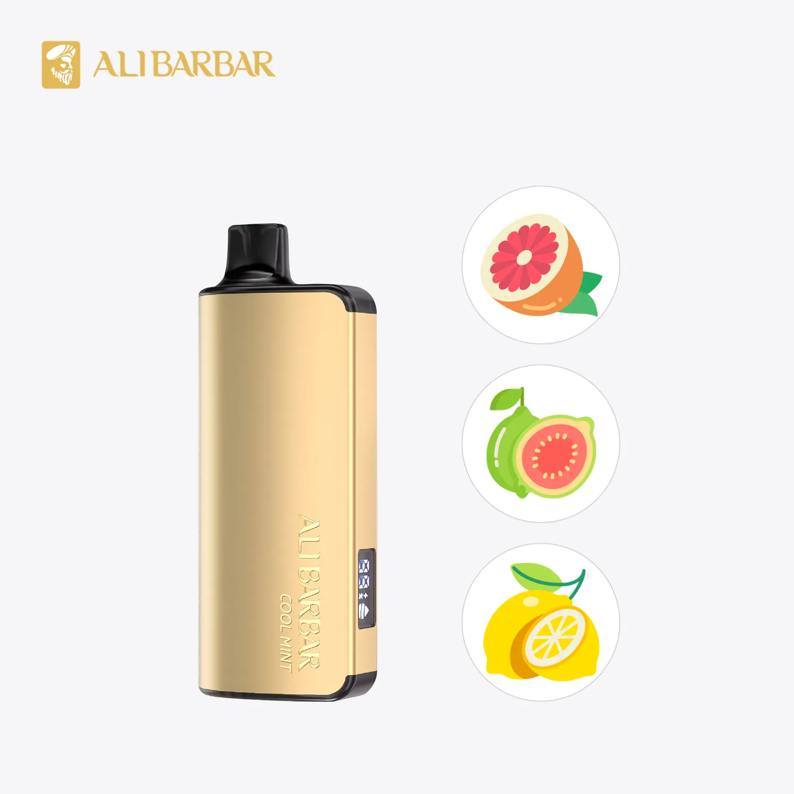 ALIBARBAR INGOT Grapefruit Guava Lemon Ice (1pcs)