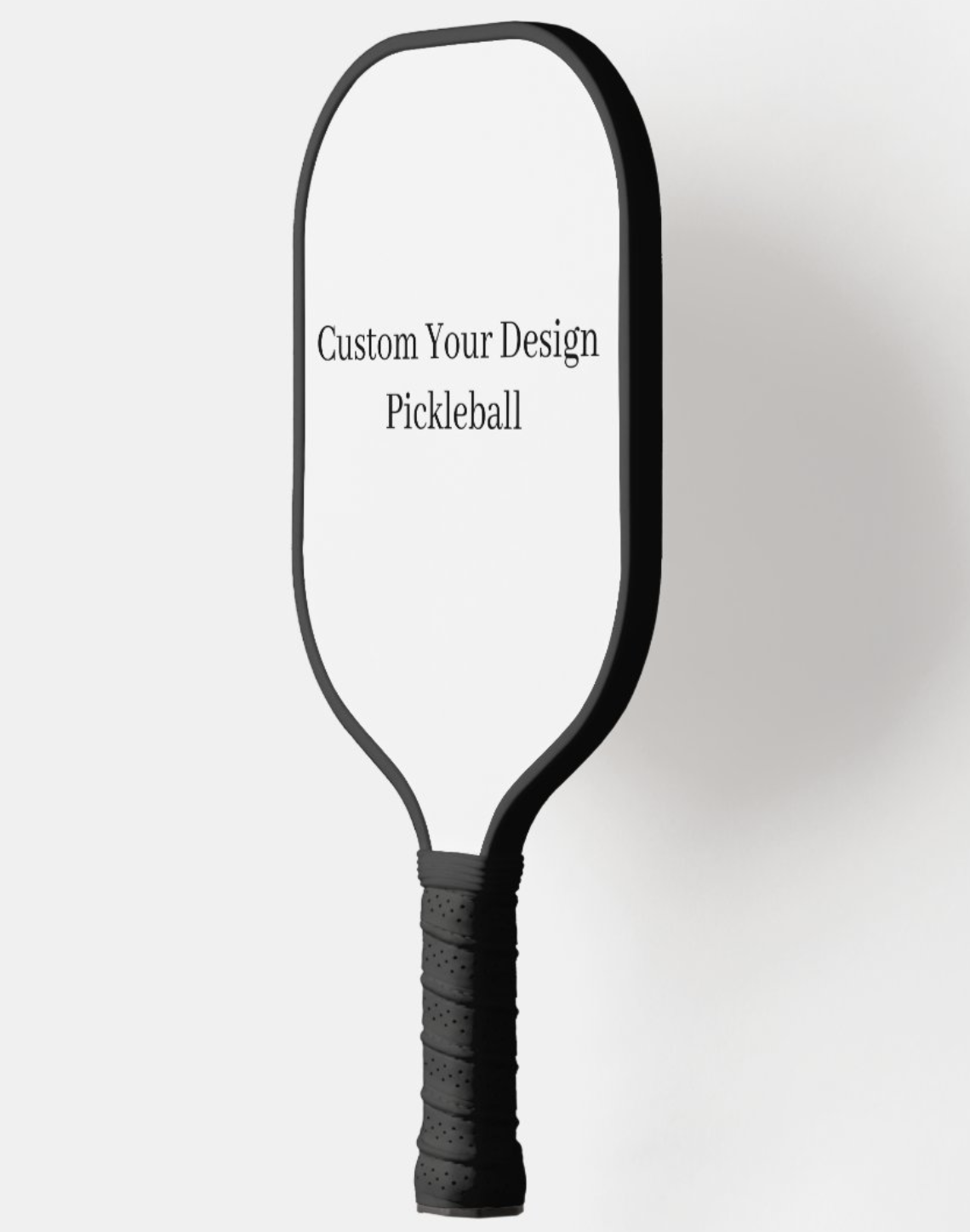 Personalized Custom Design pickleball paddle  Carbon fiber 11mm core black edge guard