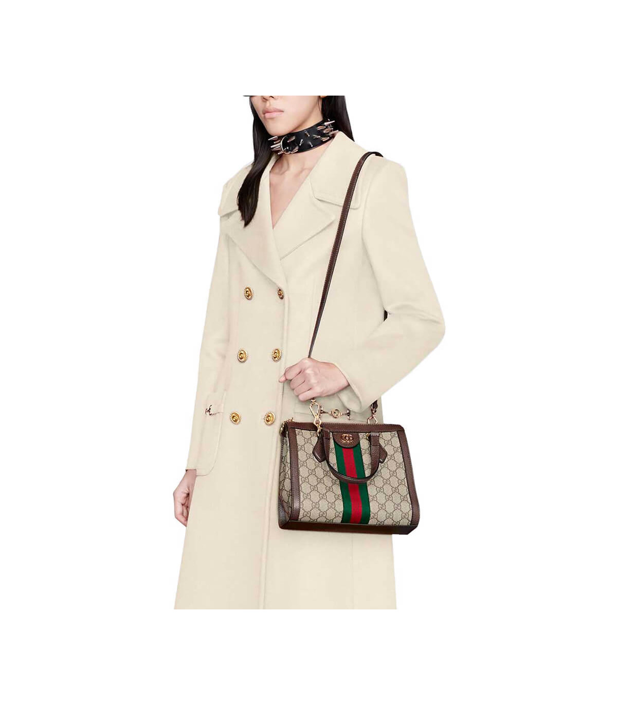 Gucci Ophidia GG Supreme Small Top Handle Tote Bag 24cm/9.4in