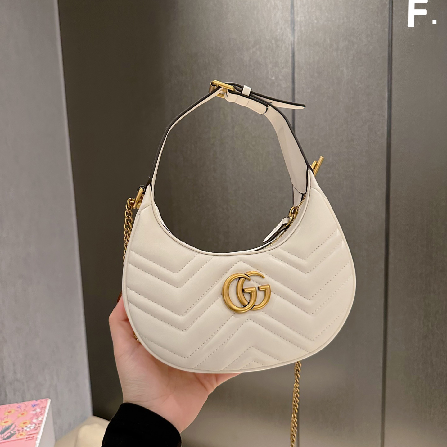 Gucci Marmont chain armpit bag - cnluxepick