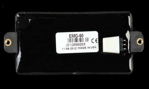 EMG 60 Active Guitar Humbucker Pickup, Black