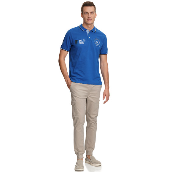 VanVaan Herren Poloshirt mit Print