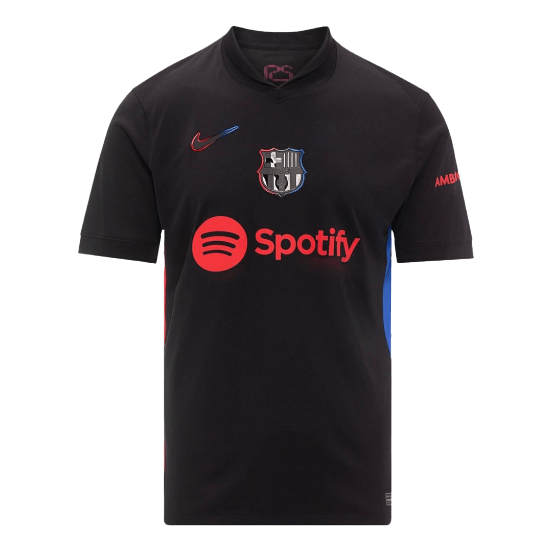 RAPHINHA #11 Barcelona Away Soccer Jersey -UCL