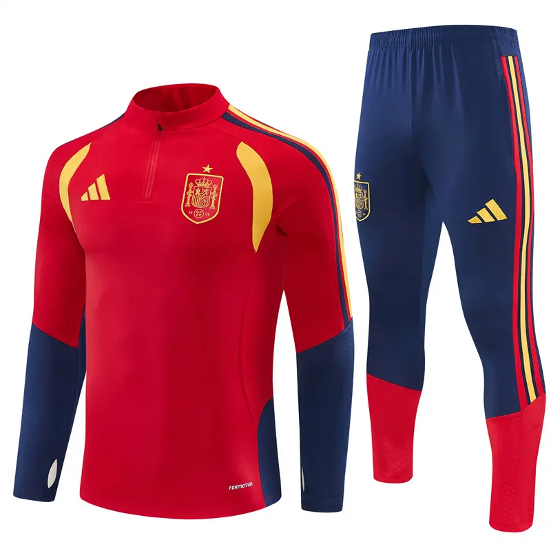 Adult 2526 Spain Training Suit - Red