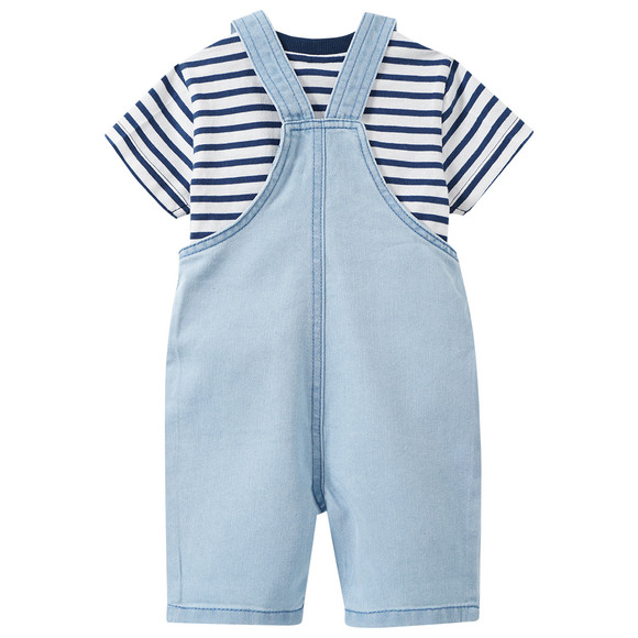 Topomini Baby Set mit Latzhose und T-Shirt
