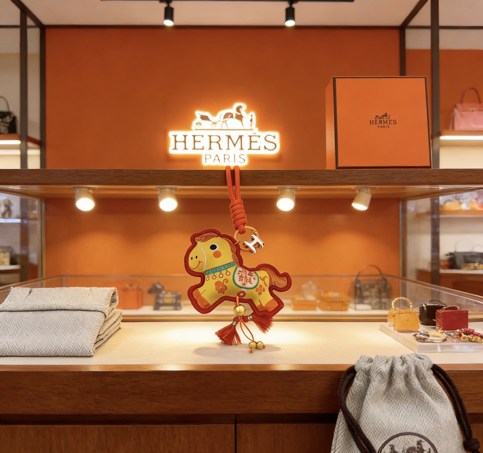 Hermes Keychain Thickened Version - cnluxepick